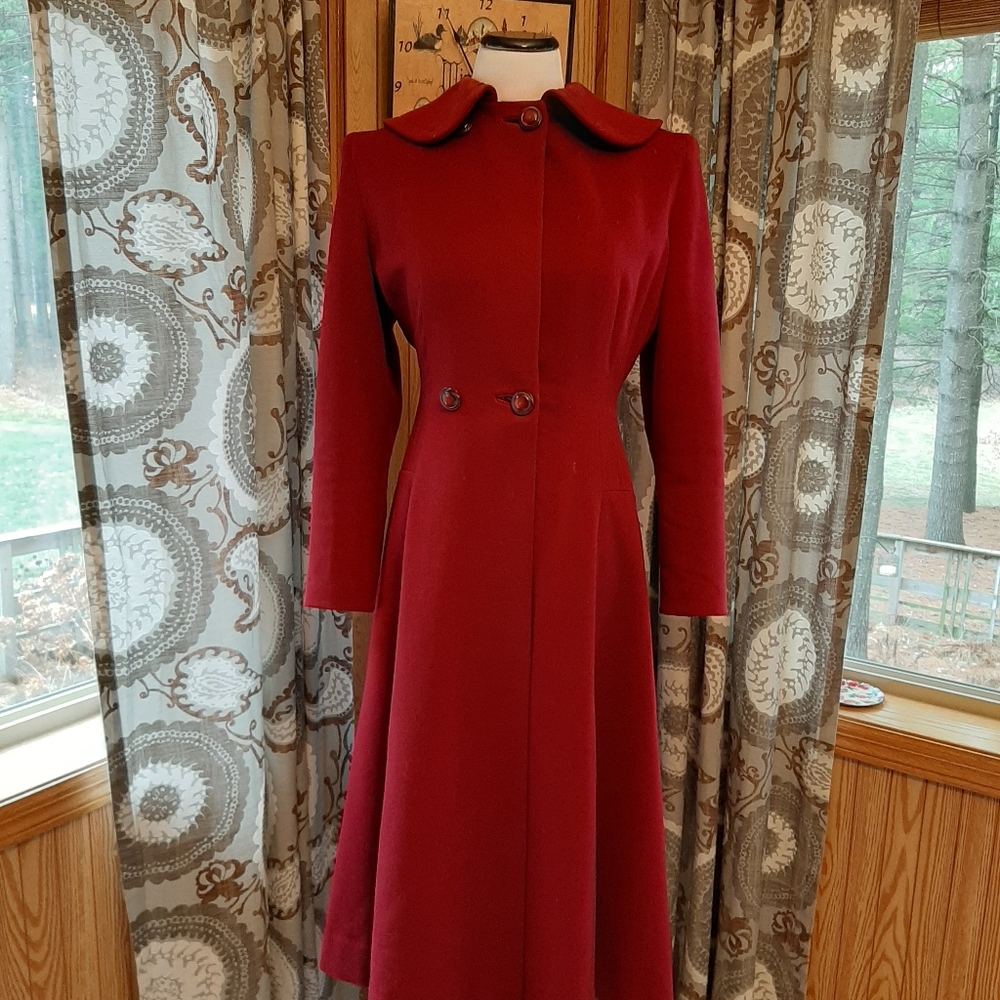 1940s princess coat